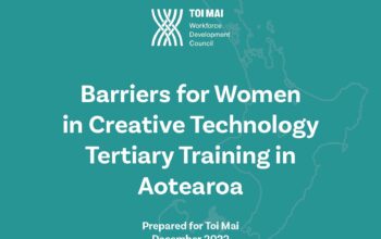 Barriers for Women in Creative Technology Tertiary Training in Aotearoa