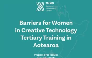 Barriers for Women in Creative Technology Tertiary Training in Aotearoa